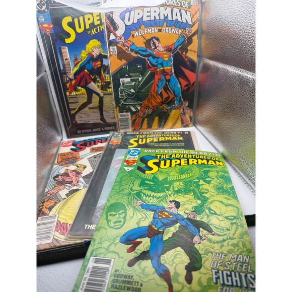 DC Comics Other - DC Comics Superman Supergirl Lot Adventures 500 425 Action Comics 686